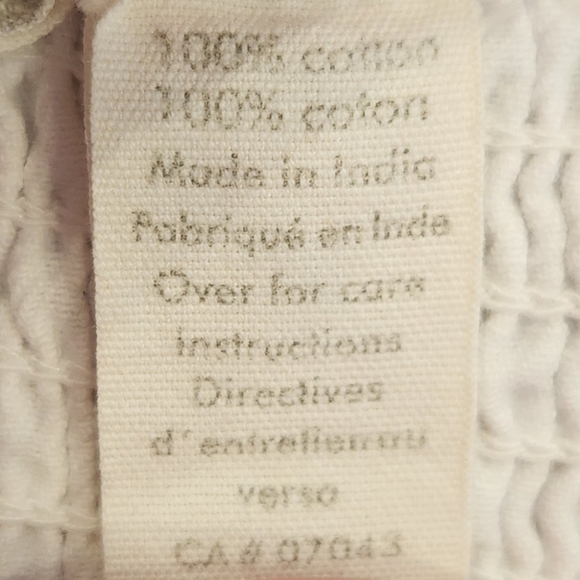 White Denim Japna Dress - Picture 4 of 4